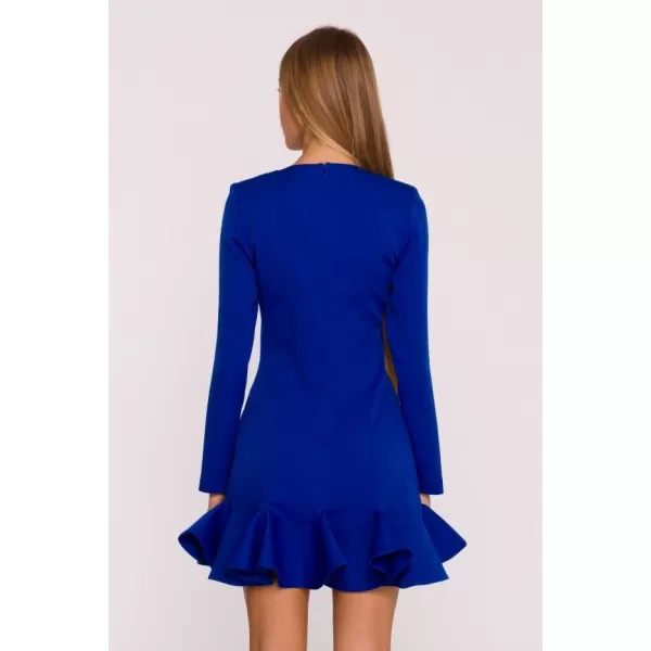  Rochie MOE M880 ALBASTRU REGAL 