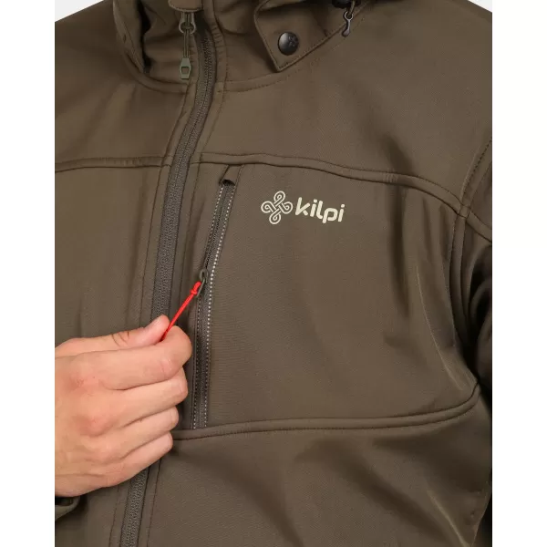 Jachetă softshell pentru bărbați KILPI RAVIO-M ZM0129KI VERDE 