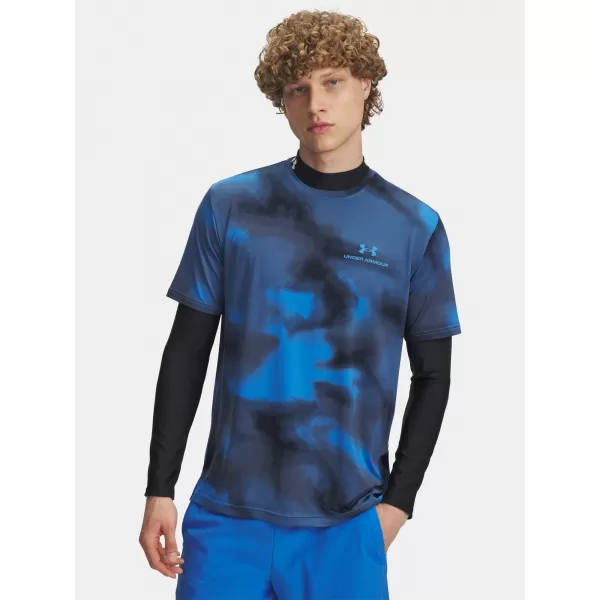  Tricou pentru bărbați UNDER ARMOUR VANISH ENERGY PRINTED SS 1383974-402 ALBASTRU 