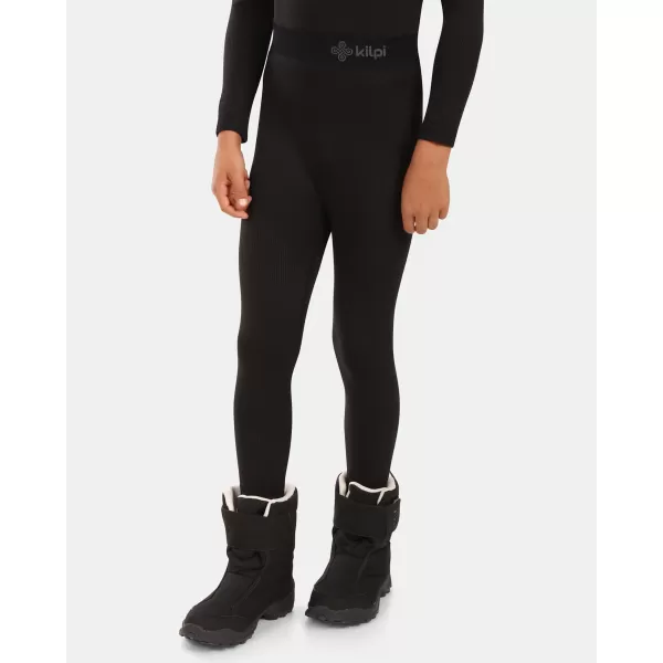  Pantaloni termici pentru baieti KILPI NIEL-JB ZJ0504KI NEGRU 