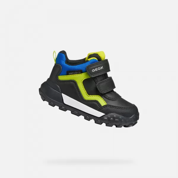  Băieți primii pași GEOX TREKKYUP ABX B566LB0MEFUC9299 NEGRU 