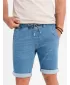 Pantaloni scurţi OMBRE OM-SRDS-0161 ALBASTRU DESCHIS
