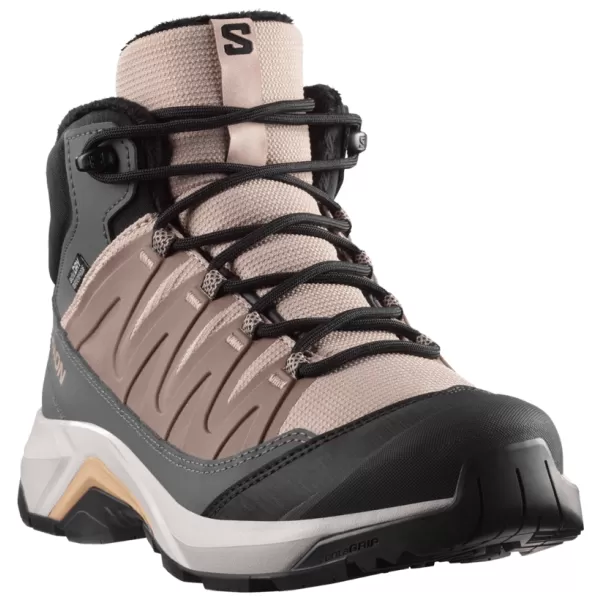  Pantofi de dama SALOMON X-ADVENTURE COLDRUSH WATERPROOF W TRANDAFIR ETHEREA/FIER/MAHONY 