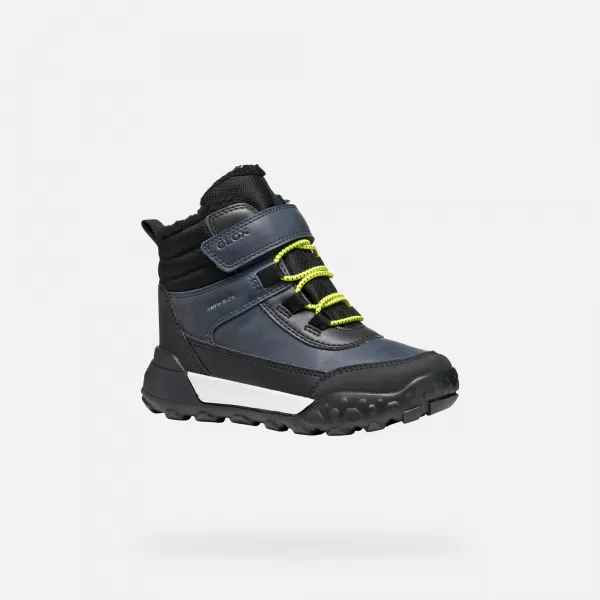  Botine pentru baieti GEOX TREKKYUP ABX J46MBE0MEMSC0749 ALBASTRU ÎNCHIS 