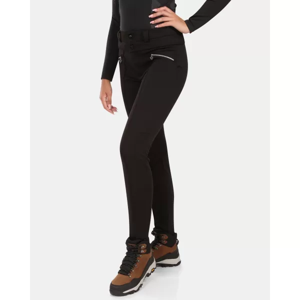  Pantaloni de schi pentru femei KILPI MAURA-W ZL0405KI NEGRU 