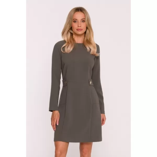  Rochie STYLOVE S419 KAKI 