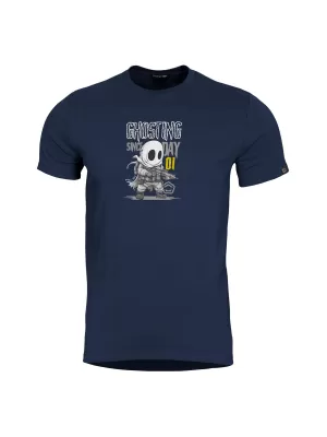 tricou PENTAGON GHOSTING T-SHIRT K09053 ALBASTRU MIEZUL NOPȚII