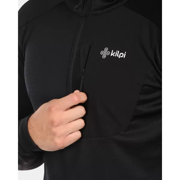  Hanorac pentru bărbați din fleece KILPI VIGO-M ZM0207KI NEGRU 
