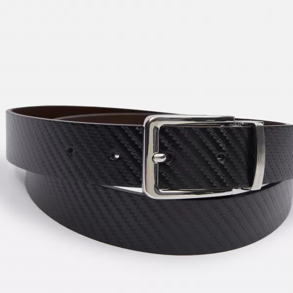  Cureaua pentru barbati GEOX NEGRU 