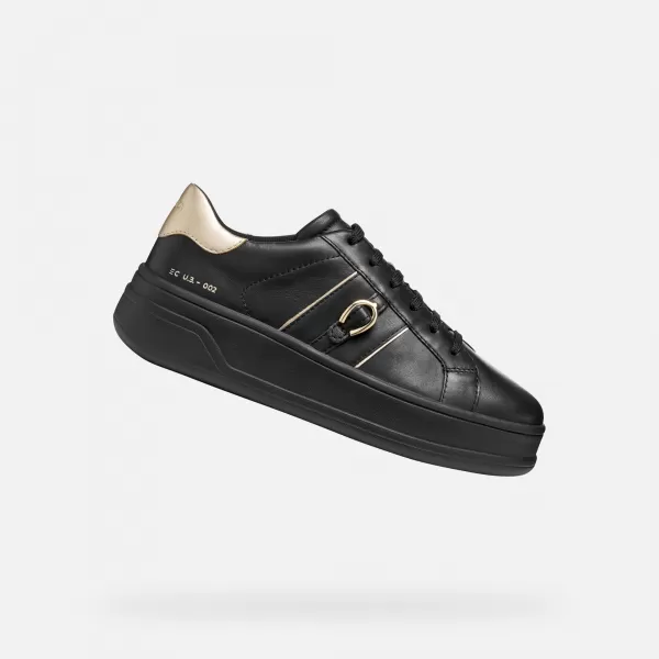  Adidași de damă GEOX SPHERICA ECUB-2 G009714 NEGRU 
