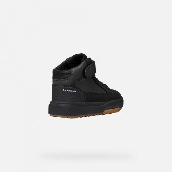  Botine pentru baieti GEOX BUNSHEE B ABX NEGRU 