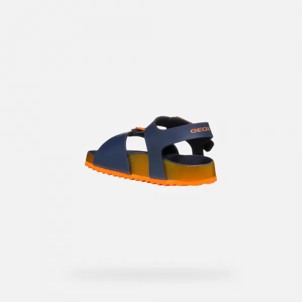  Sandale pentru baieti GEOX GHITA J558LC0003WC0659 ALBASTRU ÎNCHIS 