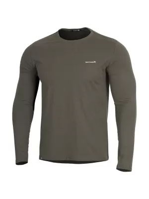 tricou PENTAGON AGERON 2.0 LONG ARM SHIRT K09029 MARO GRI