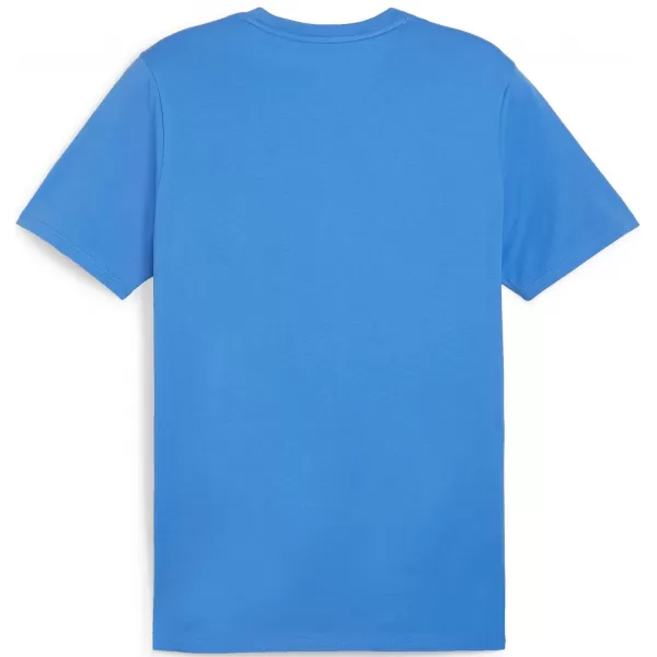  Cămaşă PUMA TEAMGOAL CASUALS TEE 658615_02 IGNITE BLUE/ IGNIȚI ALBASTRU/PUMA ALB 