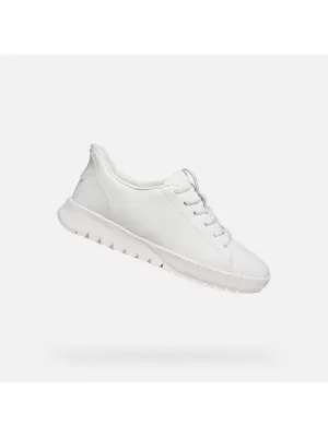 Adidași de damă GEOX FLEXTRIDE PLUS G009594 ALB