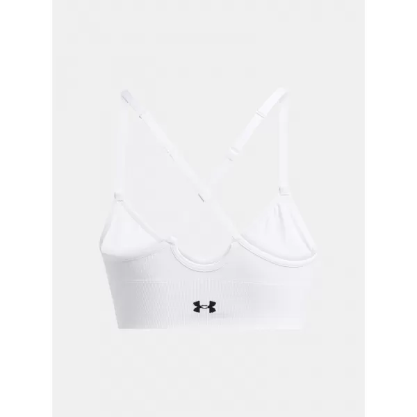  Sutien de damă UNDER ARMOUR VANISH SEAMLESS LOW BRA 1384417-100 ALB 