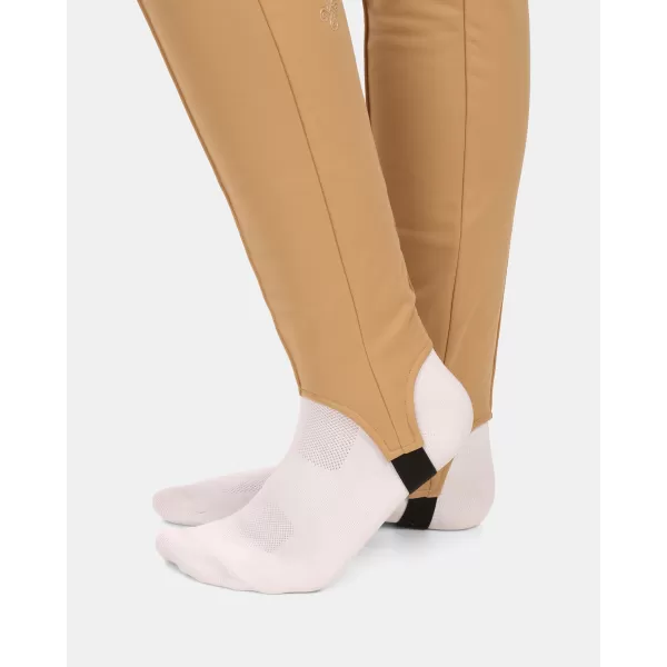  Pantaloni de schi pentru femei KILPI MAURA-W ZL0405KI BEJ 