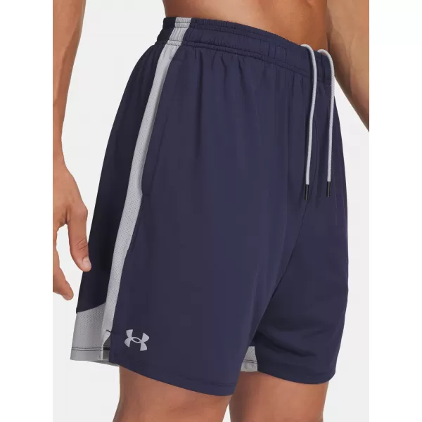  Pantaloni scurți pentru bărbați UNDER ARMOUR UA TECH VENT 2IN1 SHORT 6005917-410 ALBASTRU 