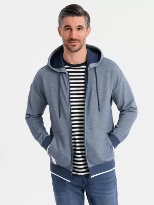 Panoul pentru bărbați OMBRE BLACK OM-SSZP-0210 ALBASTRU MARIN