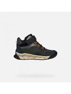 Botine pentru baieti GEOX FLEXYPER PRO BOY B J56NBA0ME22C0033 ALBASTRU ÎNCHIS