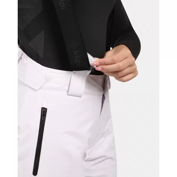  Pantaloni de schi pentru femei KILPI EURINA-W ZL0403KI ALB 