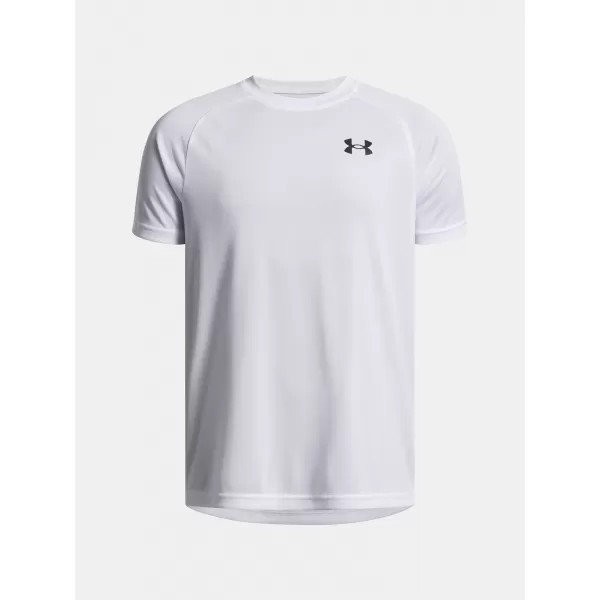  Tricou băieți UNDER ARMOUR UA TECH 2.0 SS 1363284-100 ALB 