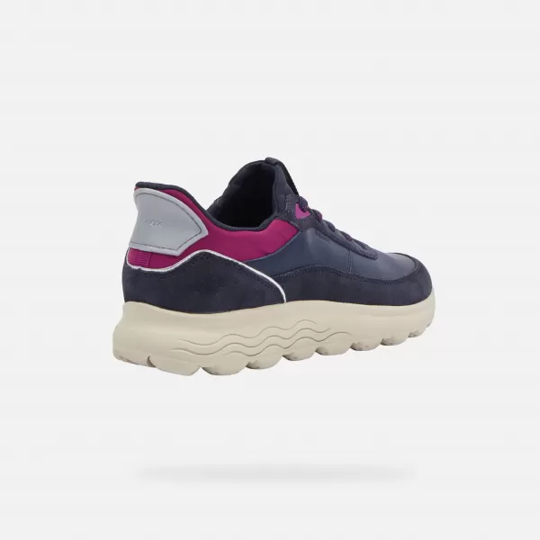  Adidași de damă GEOX SPHERICA PLUS FAST IN G009589 ALBASTRU ÎNCHIS 
