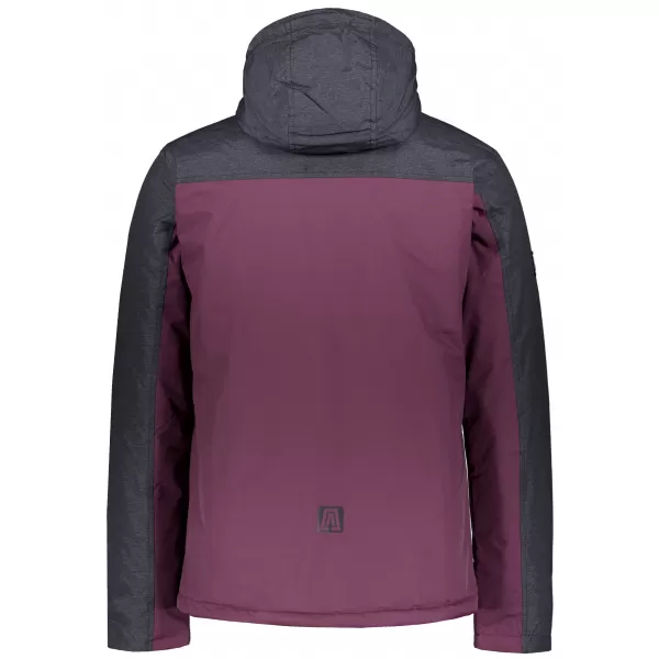  Geaca de iarna pentru barbati ALTISPORT NEROM BURGUNDIA 