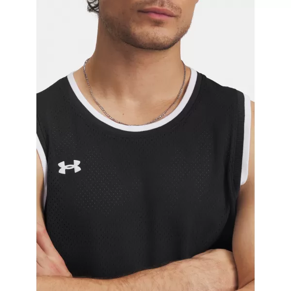  Maiou bărbătesc UNDER ARMOUR UA ZONE PRO MESH TANK 1390118-001 NEGRU 