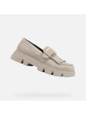 Mocasini de dama GEOX VILDE CREMOS