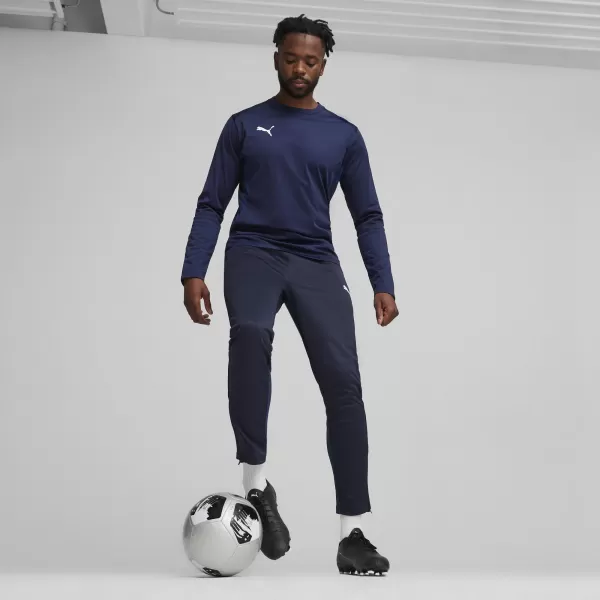  Pantaloni PUMA TEAMGOAL TRAINING PANT 658639_06 PUMA NAVY/ALB/ALBASTRU PERSAN 