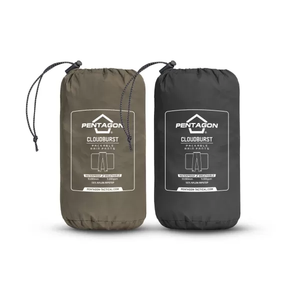  Pantaloni PENTAGON CLOUDBURST PACKABLE UNISEX RAIN PANTS K07021 MARO GRI 