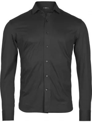 Cămașă pentru bărbați TEE JAYS | TJ 4030 NEGRU