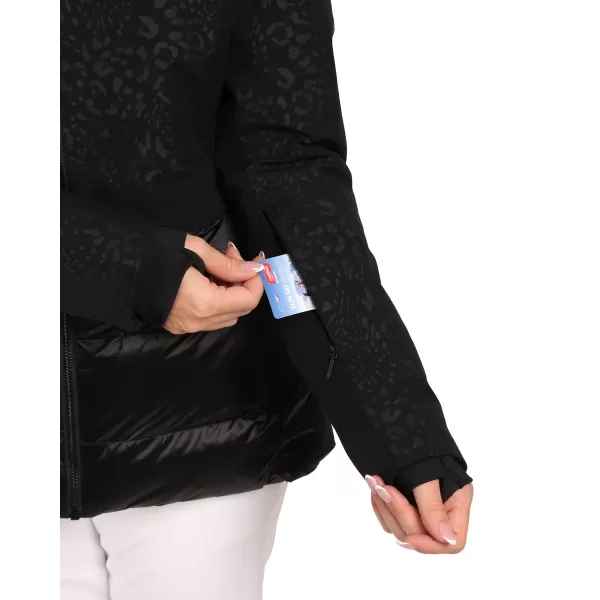 Jachetă de schi pentru femei KILPI LENA-W ZL0106KI NEGRU 
