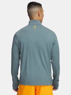 Tricou pentru bărbați UNDER ARMOUR UA LAUNCH PRO 1/4 ZIP 1379288-587 ALBASTRU