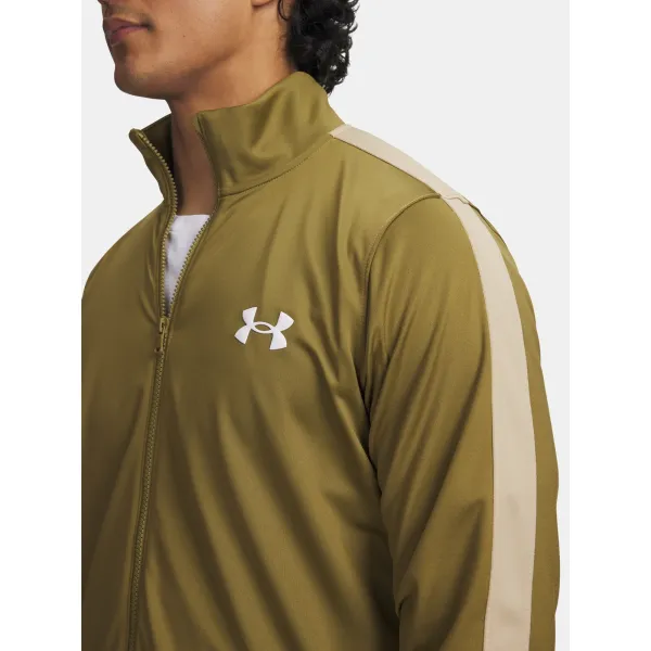  Set pentru bărbați UNDER ARMOUR UA RIVAL KNIT TRACK SUIT VERDE 