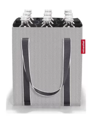 Sac REISENTHEL BOTTLEBAG GRI HERINGBONE