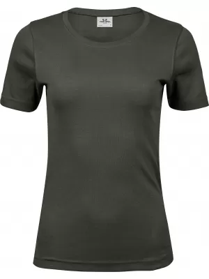 Tricou de dama TEE JAYS | TJ 580 VERDE INTENS