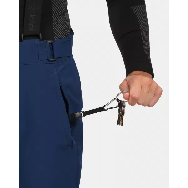 Pantaloni de schi pentru bărbați KILPI RHEA-M ZM0407KI ALBASTRU ÎNCHIS 