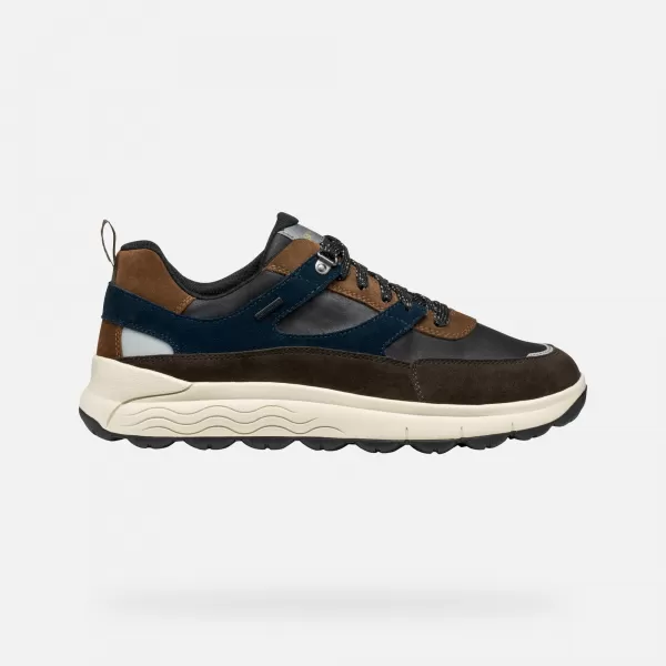  Adidași pentru bărbați GEOX SPHERICA 4X4 B ABX G011290 MARO ÎNCHIS 