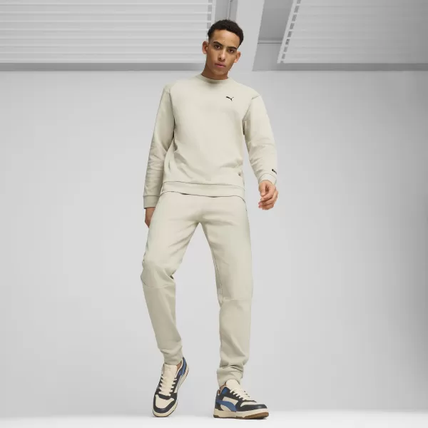  Hanorac pentru bărbați PUMA RAD/CAL CREW DK 68161868 PRAF DE DEȘERT 