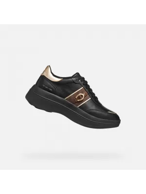Adidași de damă GEOX SPHERICA ECUB-3 G009711 NEGRU
