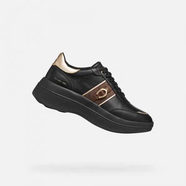  Adidași de damă GEOX SPHERICA ECUB-3 G009711 NEGRU 
