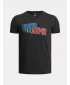 Tricou băieți UNDER ARMOUR UA OVERLAY WM SS 6005069-001 NEGRU