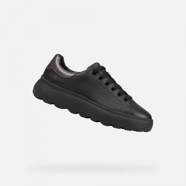  Adidași de damă GEOX SPHERICA EC4.1 G000584 NEGRU 