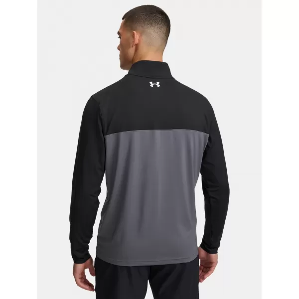  Hanorac pentru bărbați UNDER ARMOUR UA T2G 1/4 ZIP 1389878-002 NEGRU 