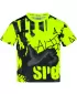 Premium funcțional pentru copii ALTISPORT VOJ/ALK076TR01 NEGRU/FLUO YELLOW