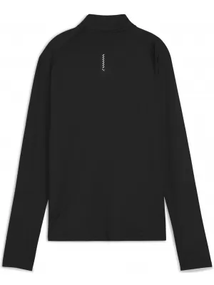 Cămaşă PUMA W RUN VELOCITY CLOUDSPUN 1/4 ZIP 52665001 PUMA NEGRU