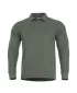 tricou PENTAGON ANIKETOS LONG POLO K09013 VERDE CAMO