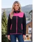 Hanorac de damă din fleece ALTISPORT GENESIS NEGRU